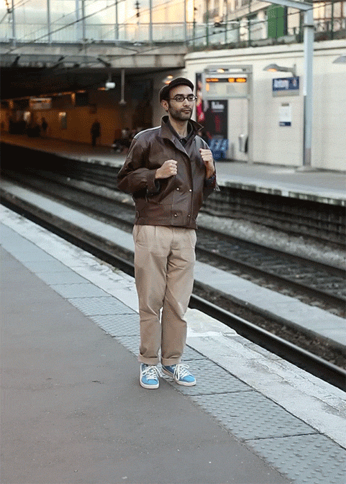 New Absurd Animated Portraits by Romain Laurent portraits humor gifs