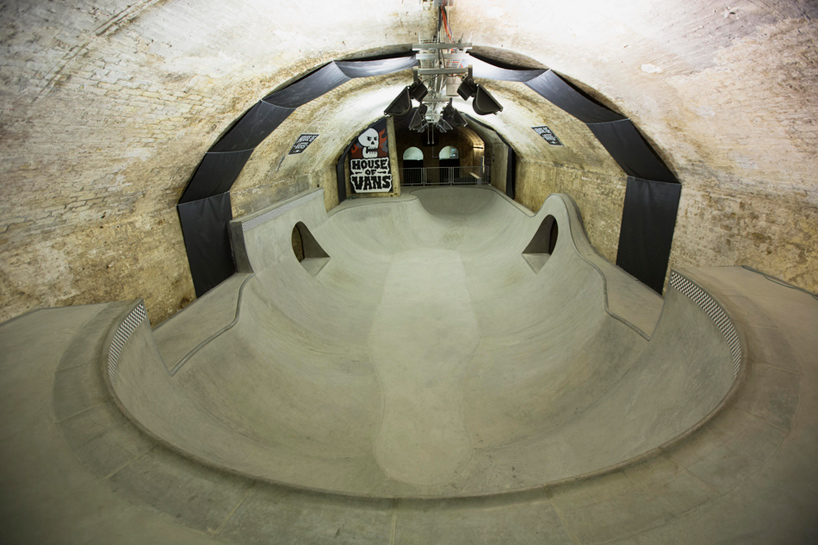 house of vans london indoor skatepark designboom