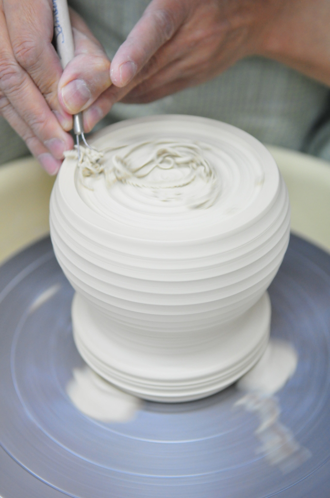 A Pair of Kissing Porcelain Vases by Johnson Tsang porcelain ceramics